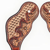 Bar H Equine Western Leather Spurs Straps for Adults Men Womens Spur Straps