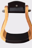 Wood Stirrups w/ Leather Bottom