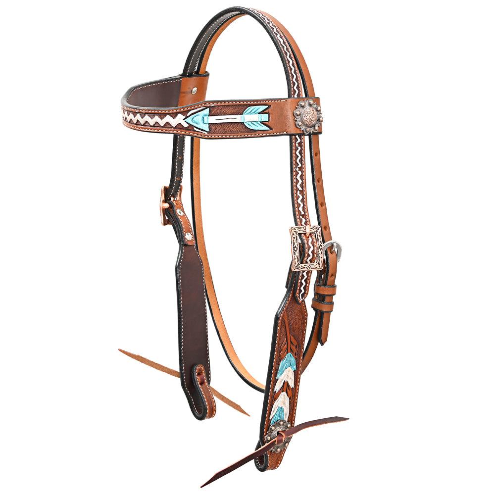 Western Leather Headstall
