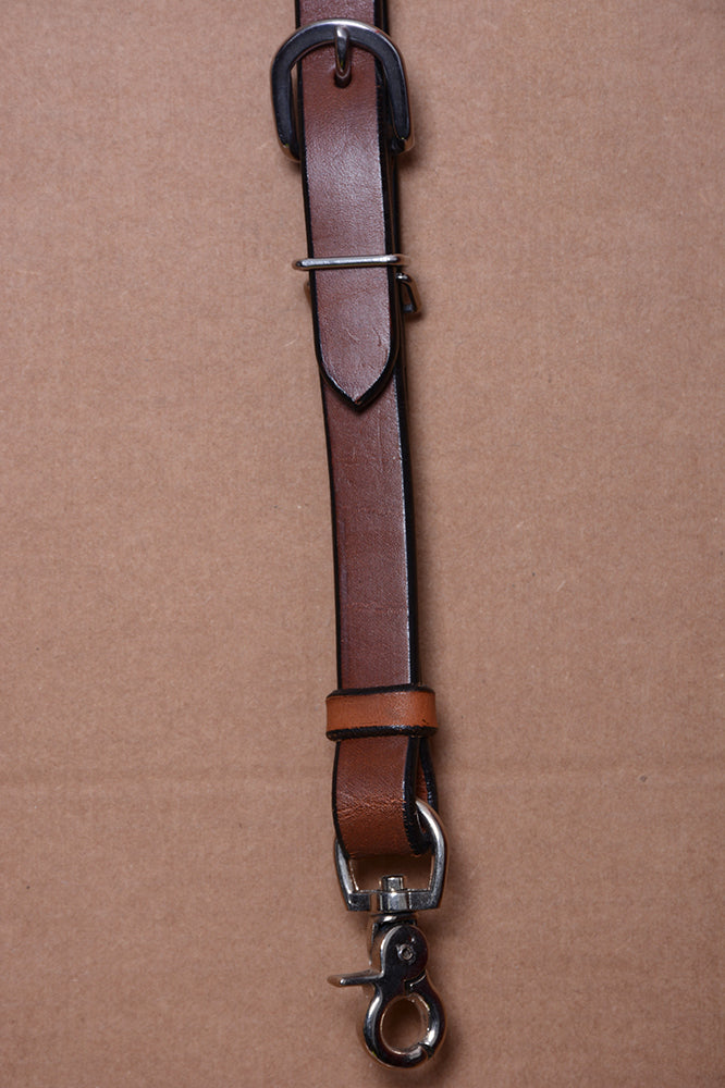 BAR H EQUINE Western Horse Genuine Leather Breast Collar Tan