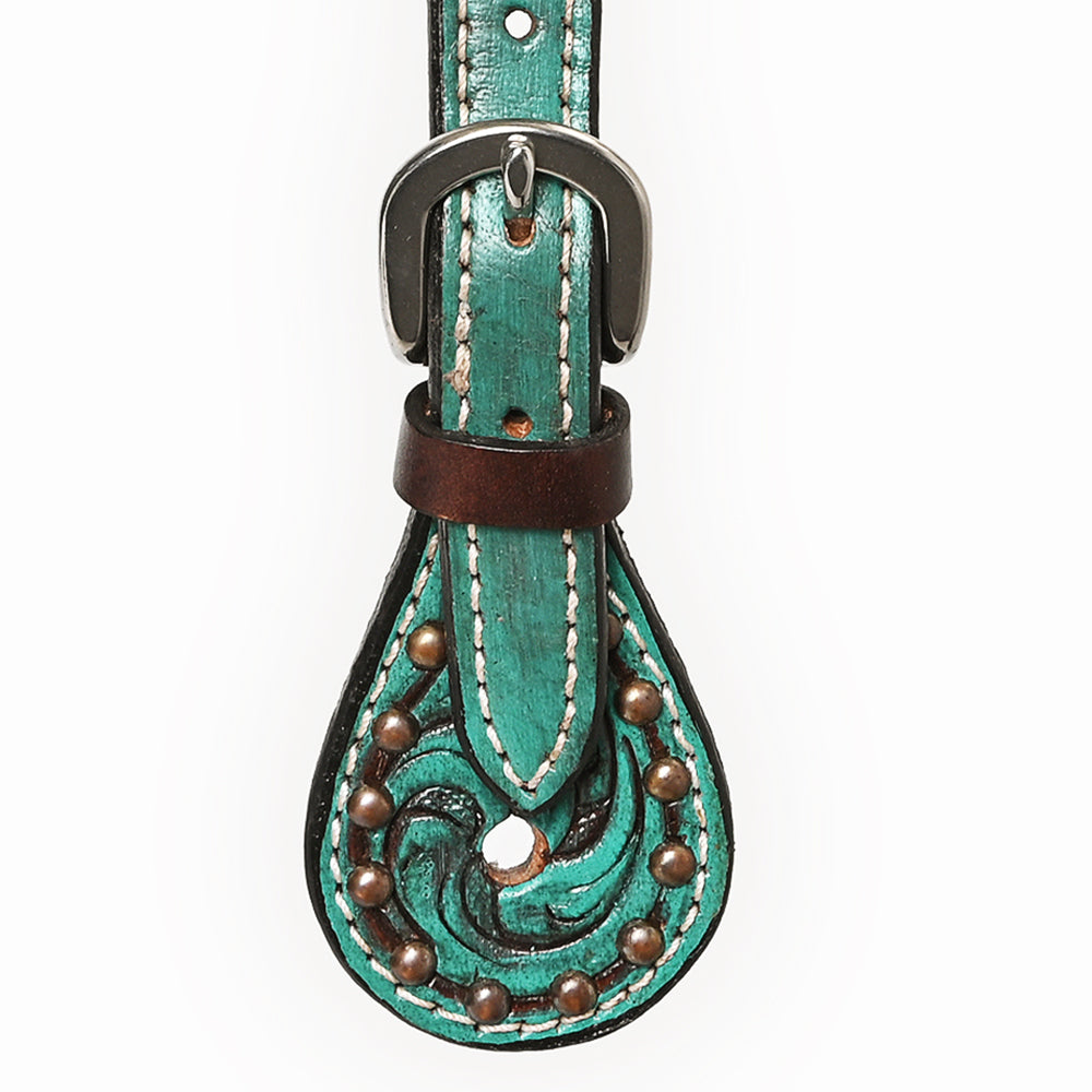 Bar H Equine Western Leather Spurs Straps for Adults Men Womens Spur Straps