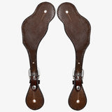 Bar H Equine Western Leather Spurs Straps for Adults Men Womens Spur Straps