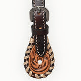 Bar H Equine Western Leather Spurs Straps for Adults Men Womens Spur Straps