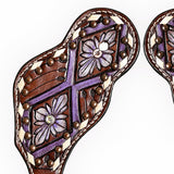 Bar H Equine Western Leather Spurs Straps for Adults Men Womens Spur Straps