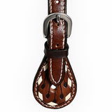 Bar H Equine Western Leather Spurs Straps for Adults Men Womens Spur Straps
