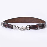 Bar H Equine American Leather Horse Saddle Tack One Ear Headstall | Breast Collar Browband Wither Strap Set for Horses BER170