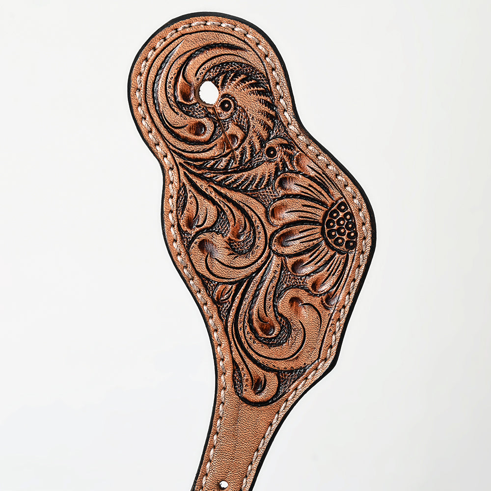 Bar H Equine Western Leather Spurs Straps for Adults Men Womens Spur Straps