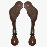 Bar H Equine Western Leather Spurs Straps for Adults Men Womens Spur Straps