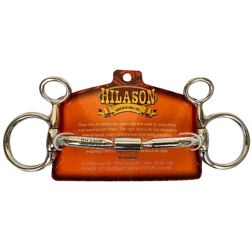 BAR H EQUINE 5 In Mouth Snaffle Bit Stainless Steel | Horse Bits Western