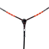 Red Rawhide Horse Western leather Breast Collar Brown