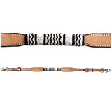 Bar H Equine Genuine Western American Leather Horse Premium Headstall & Breast Collar Set