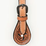 Bar H Equine Western Leather Spurs Straps for Adults Men Womens Spur Straps
