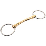 Straight Mouth Stainless Steel O Ring Snaffle Bit