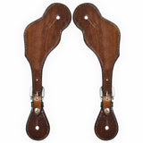 Bar H Equine Western Leather Spurs Straps for Adults Men Womens Spur Straps