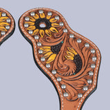 Bar H Equine Western Leather Spurs Straps for Adults Men Womens Spur Straps