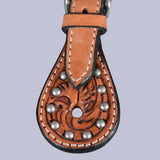 Bar H Equine Western Leather Spurs Straps for Adults Men Womens Spur Straps