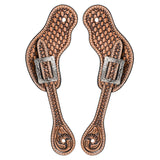 Bar H Equine Western Leather Spurs Straps for Adults Men Womens Spur Straps