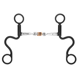 BAR H EQUINE Western Antique Short Shank Bit with Copper Rollers