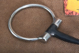 HILASON 5 In Mouth Snaffle Bit With Stainless Steel Eggbutt