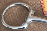 HILASON 5 In Mouth Snaffle Bit With Stainless Steel Eggbutt