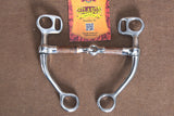 HILASON 5 In Mouth Snaffle Bit With Stainless Steel Eggbutt