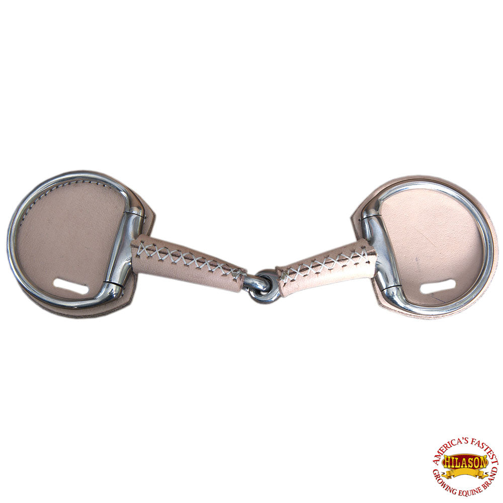HILASON 5 In Mouth Snaffle Bit With Stainless Steel Eggbutt