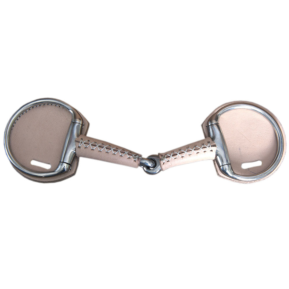 HILASON 5 In Mouth Snaffle Bit With Stainless Steel Eggbutt