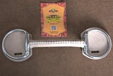 HILASON 5 In Mouth Snaffle Bit With Stainless Steel Eggbutt