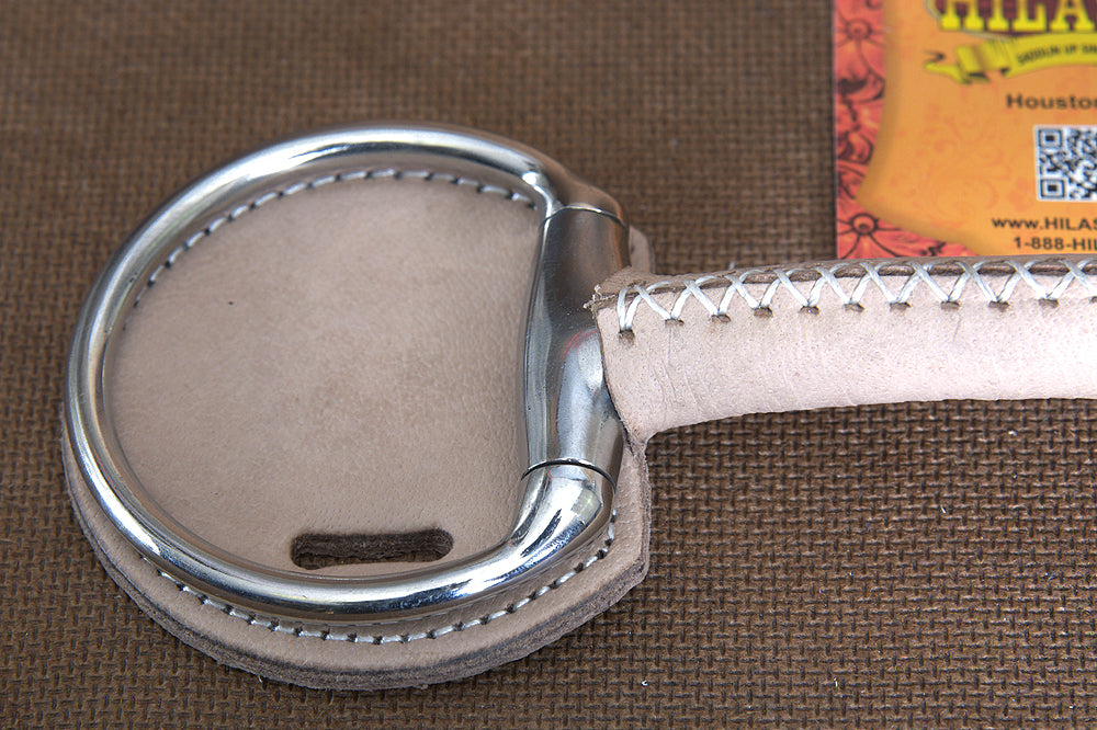 HILASON 5 In Mouth Snaffle Bit With Stainless Steel Eggbutt