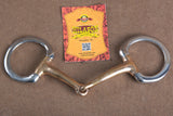 HILASON 5 In Mouth Snaffle Bit With Stainless Steel Eggbutt