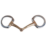 HILASON 5 In Mouth Snaffle Bit With Stainless Steel Eggbutt