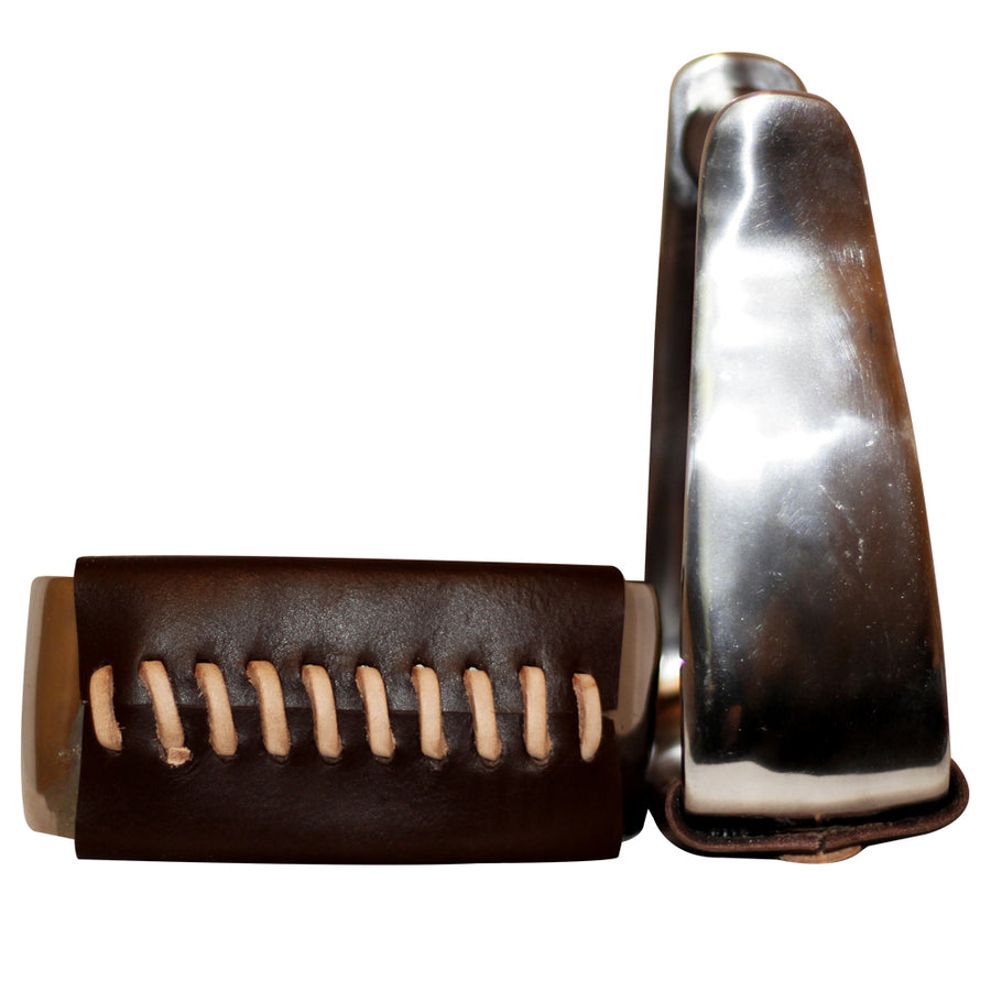 Embout De Mors Western JK BAR H EQUINE - Taille 5 Pouces, Embout à Port Bas Avec Bêche, Neuf