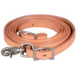 BAR H EQUINE Western Leather Horse Rein With Adjustable Buckle