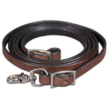 BAR H EQUINE Western Leather Horse Rein With Adjustable Buckle
