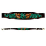 Bar H Equine American Leather Horse Saddle Tack One Ear Headstall Breast Collar Browband Wither Strap Jora Autumn Collection