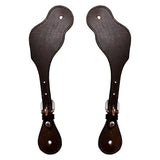 Bar H Equine Leather Spurs Straps for Adults Western Womens Spur Horse Riding Barrel Racing Show and Rodeo Strap Adult Women