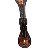 Bar H Equine Leather Spurs Straps for Adults Western Womens Spur Horse Riding Barrel Racing Show and Rodeo Strap Adult Women