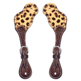 Bar H Equine Western Leather Spurs Straps for Adults Men Womens Spur Straps