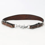 Bar H Equine American Leather Horse Saddle Tack One Ear Headstall Breast Collar Browband Wither Strap Set