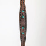 Bar H Equine American Leather Horse Saddle Tack One Ear Headstall Breast Collar Browband Wither Strap Set