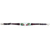 Bar H Equine Premium Hand Tooled Leather Stainless Steel Hardware One Ear Headstall Brown