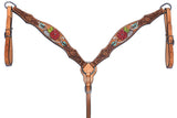 Western leather Breast Collar
