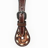 Bar H Equine Western Leather Spurs Straps for Adults Men Womens Spur Straps