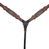 Western leather Breast Collar
