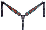 Bar H Equine Genuine Western American Leather Horse Headstall