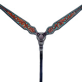 Bar H Equine Genuine Western American Leather Horse Headstall