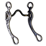 Curb Bits 5-1-8 inch Mouth Low-Medium Port 8-1-4 Cheeks.