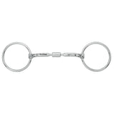 BAR H EQUINE 5-1/2 In Loose O Ring Snaffle with Comfort Mouthpiece Stainless Steel