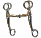 Bar H Equine Western Horse Tom Thumb Stainless Steel Bit