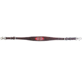 BAR H EQUINE Western Leather Horse Headstall & Breast Collar Wither Strap
